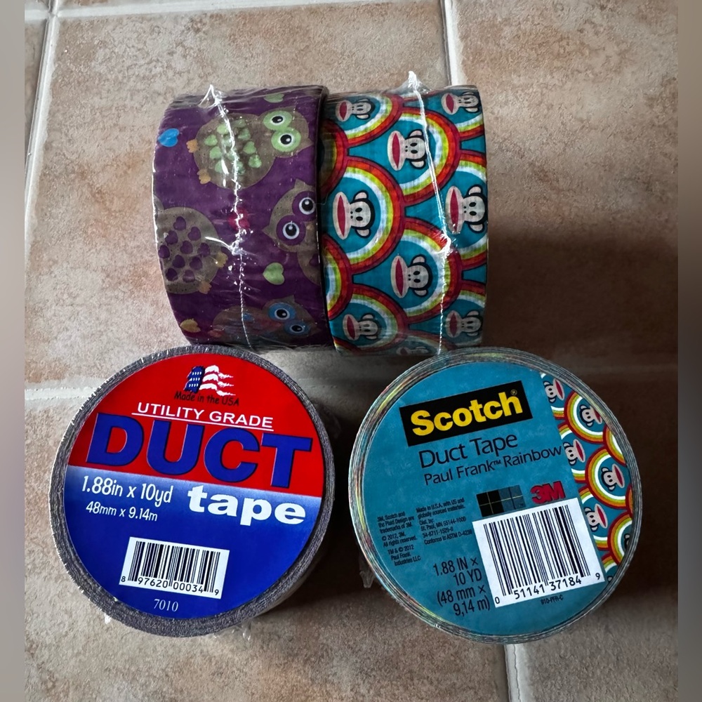Paul Frank & Owl Duct Tape✨
